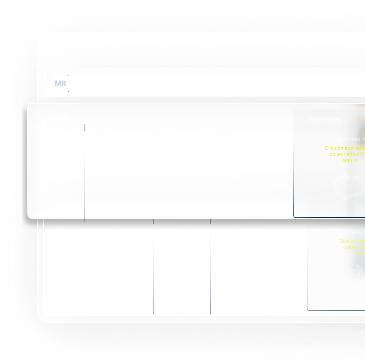 Attorney workflow UI