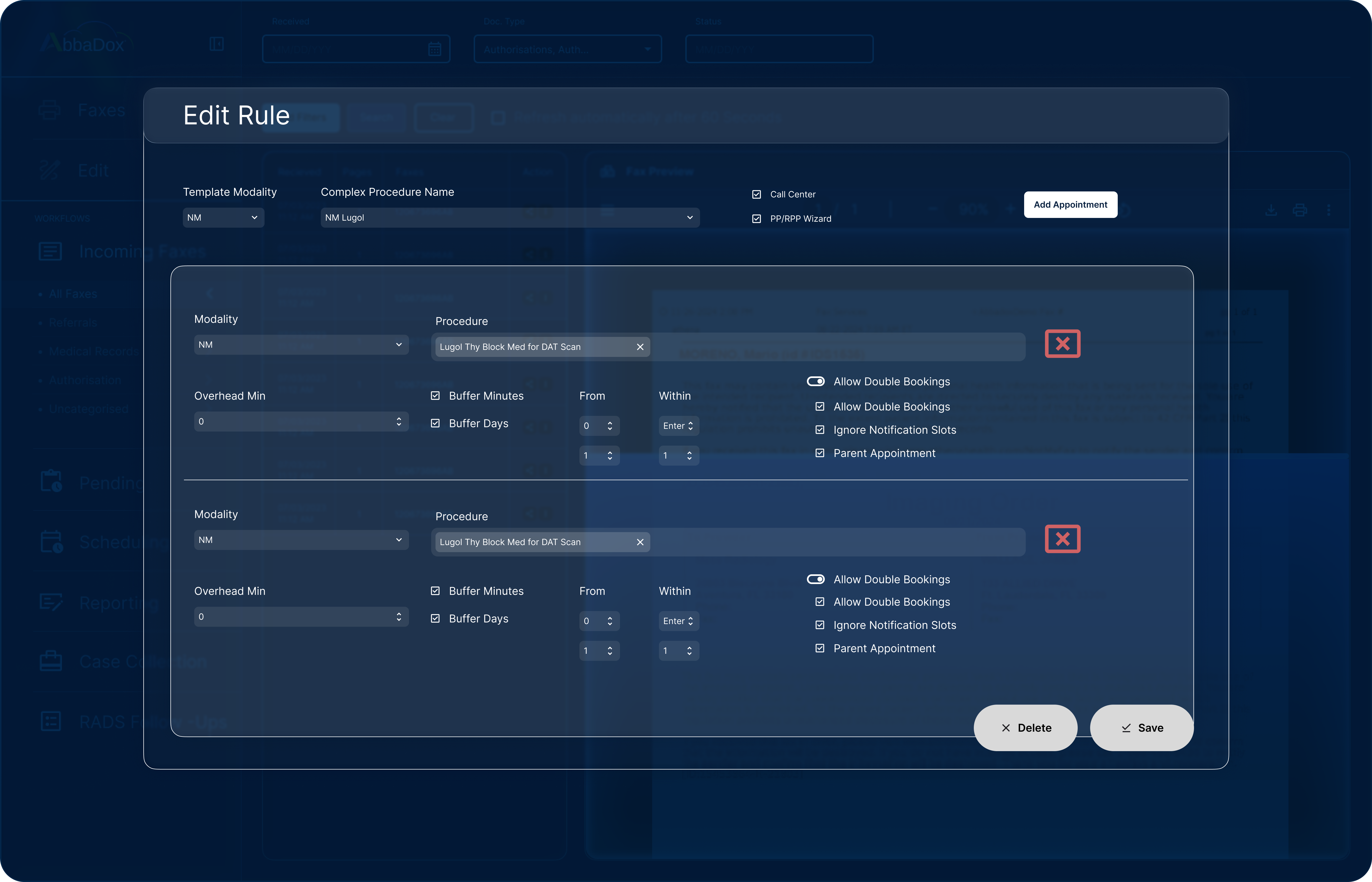 Rule - based Scheduling