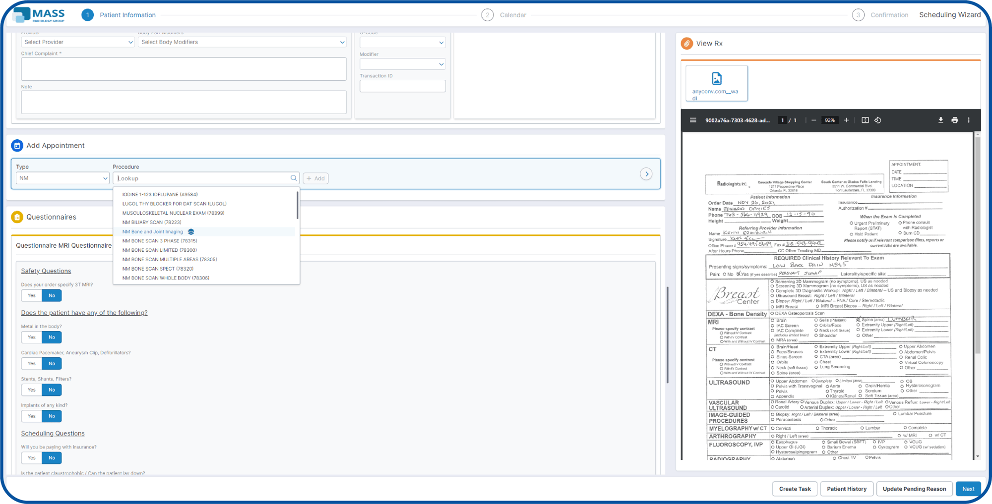 Rule Based Scheduling EDIT