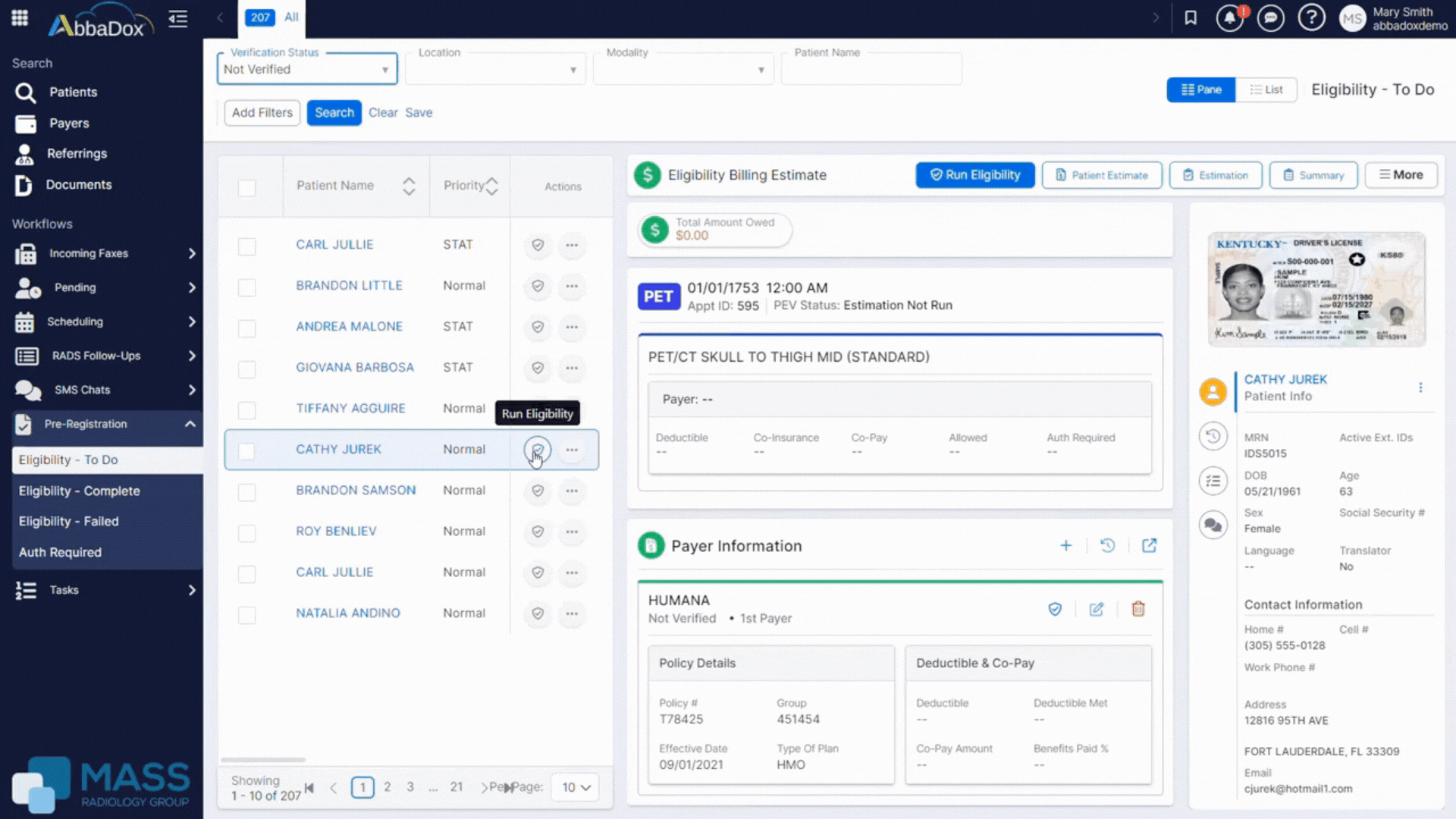 one click eligibility